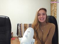 Russian Streamer Rubs Tits Live