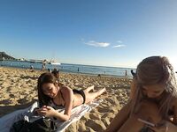 Becca & Hafu - Sexy Bikini Beach Videos