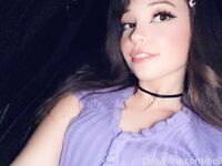 Belle Delphine Back of Uber Set Leaked