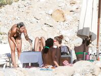 Rita Ora Topless in Ibiza 2020