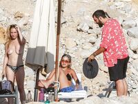 Rita Ora Topless in Ibiza 2020