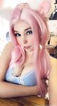 Pink Hair Bunny Belle Delphine Fucked