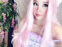 BELLE DELPHINE PURPLE SKIRT SET