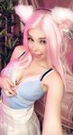 BELLE DELPHINE ONLYFANS PINK HAIR BUNNY