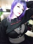 Slutty goth e-girl