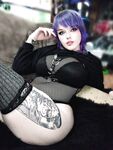 Slutty goth e-girl