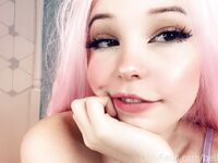 Belle Delphine Purple Skirt Topless Set