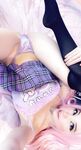 Belle Delphine Purple Skirt Topless Set