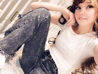 Belle Delphine Showing Art and Boobs Set Leaked