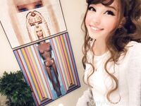 Belle Delphine Showing Art and Boobs Set Leaked