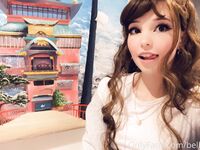 Belle Delphine Showing Art and Boobs Set Leaked