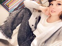 Belle Delphine Showing Art and Boobs Set Leaked