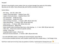 avvaballerina OnlyFans Pack