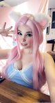Belle Delphine Pink Hair Bunny