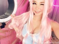 Belle Delphine Pink Hair Bunny