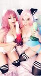 Belle Delphine & Pixie Cat