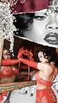 Rihanna new lingerie see through