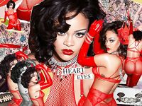 Rihanna new lingerie see through