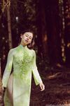 ElfGirlTalia Full Nude and Chinese Dress in the Wood