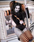 Draculangelica Halloween Harley Quinn
