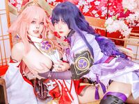 Byoru Yae Miko an Raiden