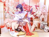 Byoru Yae Miko an Raiden