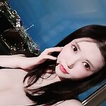 Anri Okita New Black Nightdress