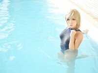 Nonsummerjack / Blue swimwear