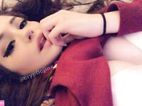 Jinx ASMR White Bra Sweatshirt Patreon