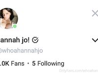 Hannah Jo (Woahannahjo)