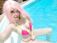 Belle Delphine Nude Pool Holiday Onlyfans Set Leaked