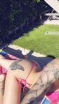 Bhad Bhabie Pink G-String Bikini