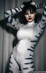 Tessa Fowler Cat Costume