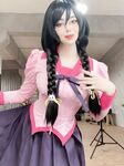 Alina Becker as Hanekawa cosplay