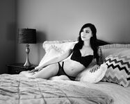 Luxlo Cosplay - Black & White Boudoir