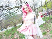 Luxlo Cosplay, Cherry Blossom Kitty
