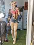 Luxlo Cosplay - Harley Quinn Selfies