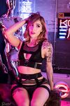Luxlo Cosplay - Honey Birdette Flower Neon