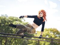 Luxlo Cosplay - Kim Possible