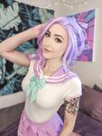 Luxlo Cosplay - Lavender Fuku