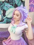 Luxlo Cosplay - Lavender Fuku