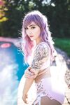 Luxlo Cosplay - Lavender Swim