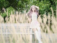 Luxlo Cosplay - Pink Magical Fuku