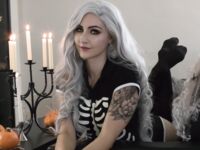 Luxlo Cosplay - Skele-Kitty