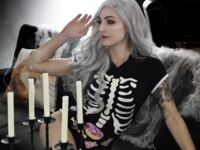 Luxlo Cosplay - Skele-Kitty