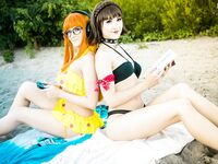 Luxlo Cosplay - Swim Makoto