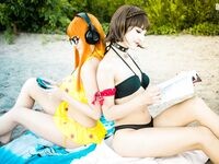 Luxlo Cosplay - Swim Makoto