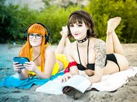 Luxlo Cosplay - Swim Makoto