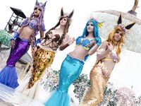 Luxlo Cosplay - Vaporeon