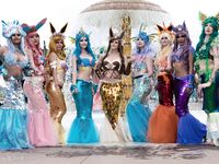 Luxlo Cosplay - Vaporeon